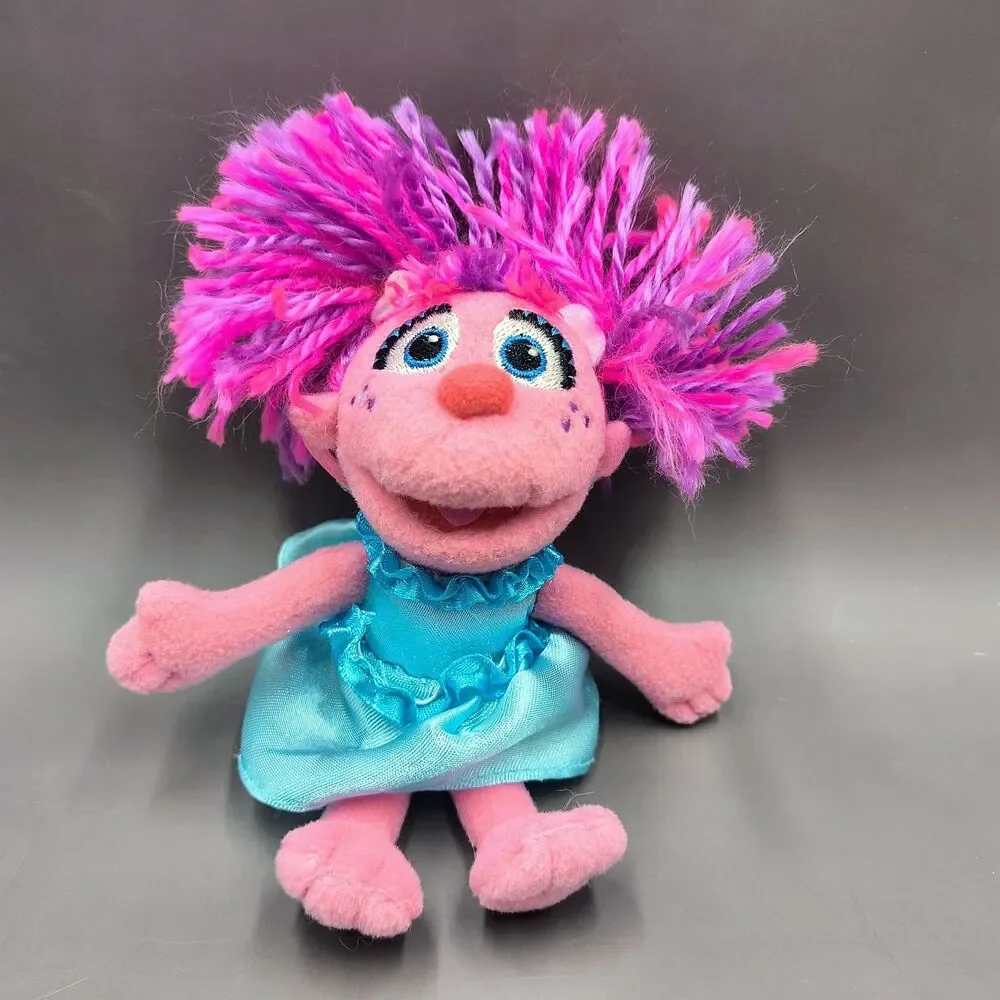 Rare Gund Abby Cadabby Fairy Finger Puppet Mini Plush Sesame Street 6 inch 2011